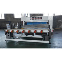 YSF-C imprimante flexographique écologique carton ondulé impression rainurage machine de découpe semi automatique