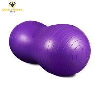 Exercise Ball Premium Anti-burst Peanut Exercise Ball PVC 45*90cm Stability Training Yoga Ball