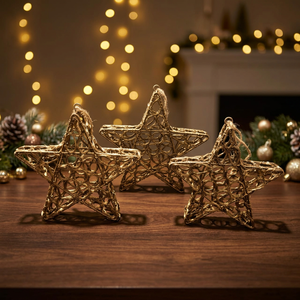 Sonnet Decor Iron Candle Stand Handmade Eco-Friendly Waterproof <b>Tree</b> Pattern Digital Printing Heat Resistant Home <b>Decoration</b> - Product Image 2