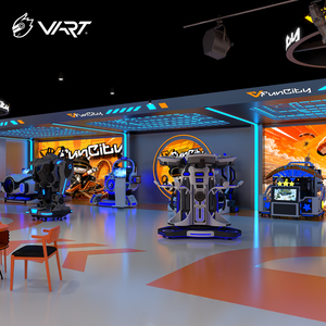 Station de <span class=keywords><strong>jeu</strong></span> de réalité virtuelle 3d, zones de <span class=keywords><strong>jeu</strong></span> vr 9d, parc de loisir, arène, pour thème - Product Image 2