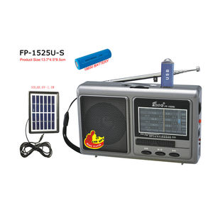 Radio de Bolsillo Mini Eletree Fepe Fp-1525U-s Fp 1525U Fp-1525 Bt con Linterna LED, Multibanda AM FM SW1-6, <span class=keywords><strong>8</strong></span> Bandas - Product Image 1