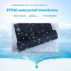 Membrane de toiture imperméable auto-adhésive en caoutchouc <span class=keywords><strong>EPDM</strong></span> de 1.5mm d'épaisseur pour étang sous-sol de <span class=keywords><strong>toit</strong></span> extérieur - Product Image 6