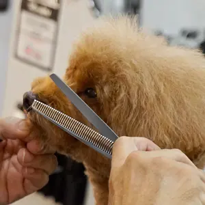 Tijeras de peluquería para mascotas, cortauñas japonesas de alta calidad, Para evitar salpicaduras