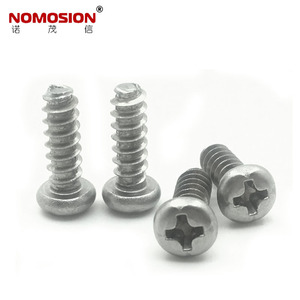 สกรูหัวจมสแตนเลส NOMOSION PB4*12 เกลียวหยาบ เมตริก สกรูเกลียวปล่อย - Product Image 2