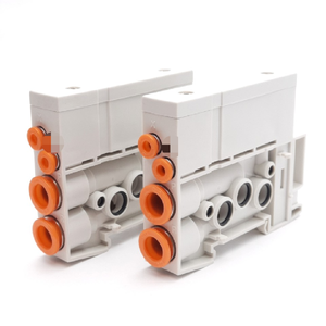 Lote de <span class=keywords><strong>2</strong></span> Bloques de Suministro/Escape Sx5000-51-9a para Colectores Sy5000 con Puertos de 3/8 pulgadas - Product Image 1