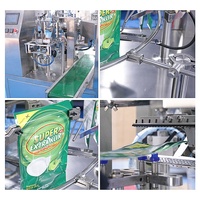 Machine d'emballage rotative pour sachets préformés de lessive liquide ZHONGCHUANG, équipement de remplissage et de scellage pour sachets souples