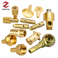 Services de fabrication CNC de pièces détachées en laiton métallique professionnelles personnalisées, tolérance serrée