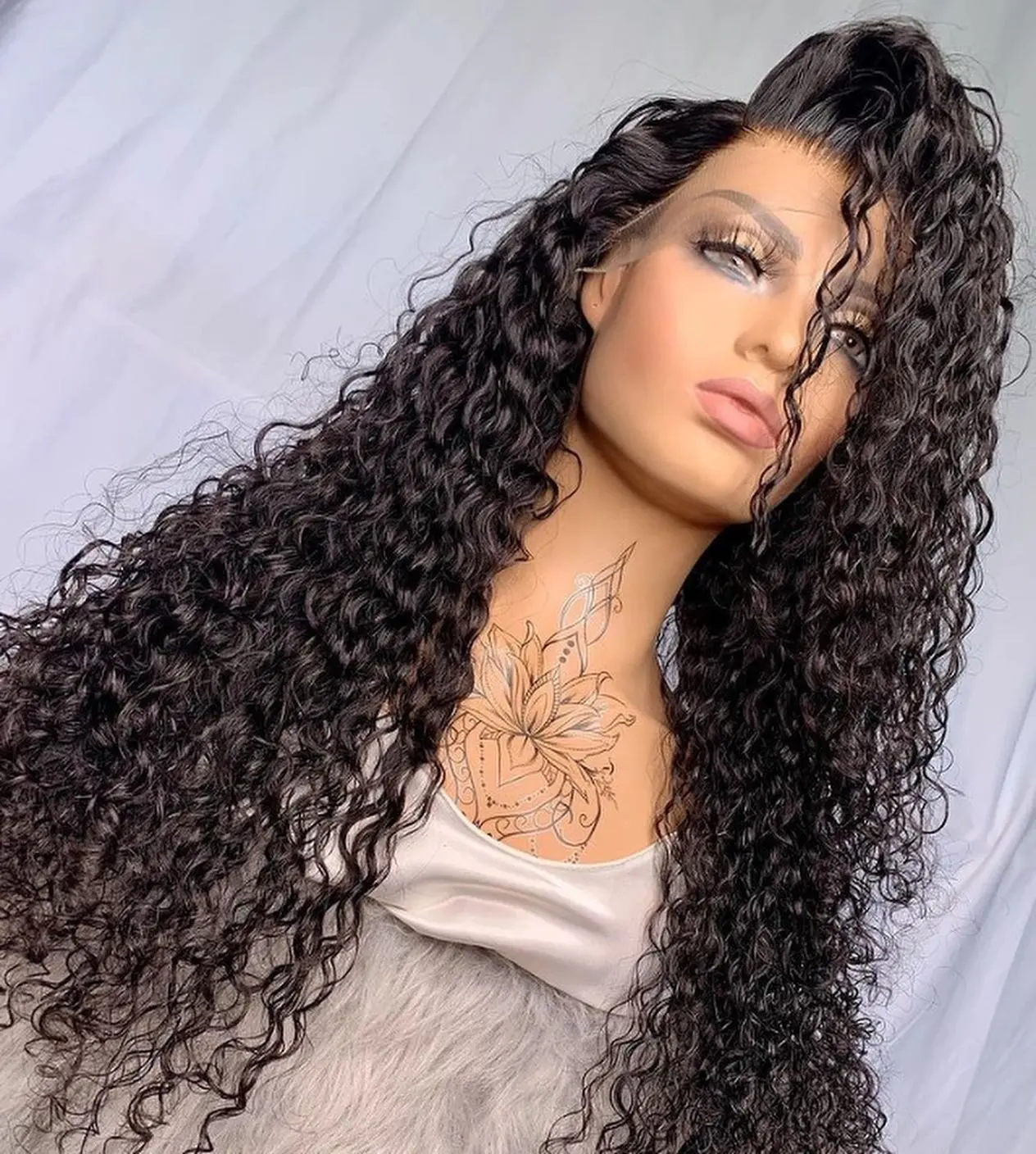 13x4 Transparent HD Lace Frontal Wigs With Baby Hair Cheap 250% Density Deep Wave Lace Frontal Wig Virgin Brazilian Hair Wig