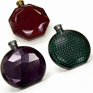 Petaca de Acero Inoxidable con Logotipo Personalizado de Fábrica China, Diseño Martillado con Corte de Diamante, Mecanizado CNC para OEM - Product Image 3