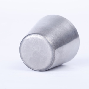 Mini taza de acero inoxidable, 38x27x34mm, taza portátil para servir cerveza, estilo sencillo - Product Image 5