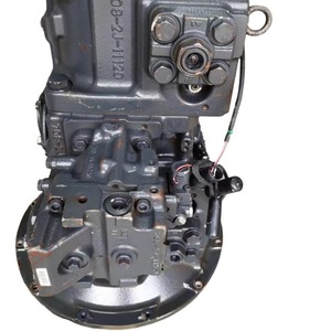 Conjunto de Bomba Hidráulica CJ de 350 Bares y 2 Etapas con Bomba de Pistones para Excavadora Komatsu PC490LC-10 - Product Image 1