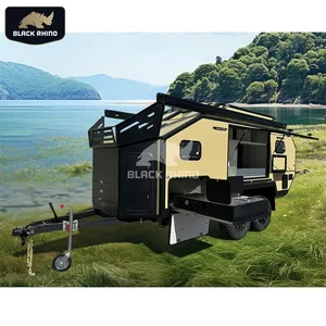 Remorques de voyage étendues camping-car tout-terrain 4x4 caravane fournitures camping-car