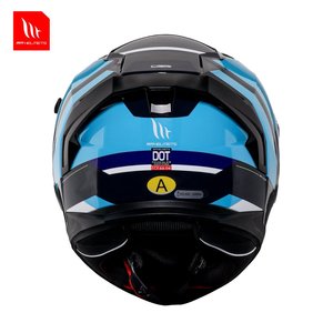 Casco de motocicleta de cara completa MTHELMETS SV, unisex, para todas las estaciones, certificado DOT/ECE, Material ABS, cierre de liberación rápida, nueva condición - Product Image 2