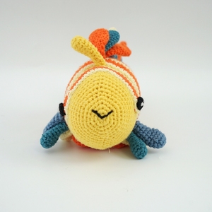 Juguete <span class=keywords><strong>de</strong></span> Animal Marino, Peces <span class=keywords><strong>de</strong></span> Ganchillo Personalizados, Amigurumi, Muñeco <span class=keywords><strong>de</strong></span> Océano Tejido a Mano, Juguete <span class=keywords><strong>de</strong></span> Peces <span class=keywords><strong>de</strong></span> Ganchillo Súper Suave para Regalo - Product Image 3