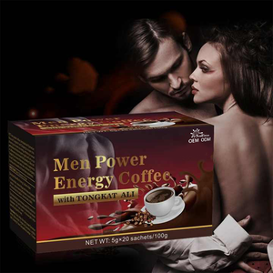 Caffè Energetico per Uomini con Estratto di Maca, Caffè Nero per Migliorare Forza e Immunità, Prezzo di Fabbrica all'Ingrosso - Product Image 5