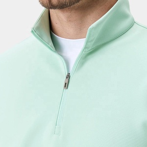 <span class=keywords><strong>Felpa</strong></span> con Zip 1/4 Personalizzabile di Alta Qualità, 100% Cotone, Collo Alto, Abbigliamento da Golf Plus Size, Produzione Rapida - Product Image 2