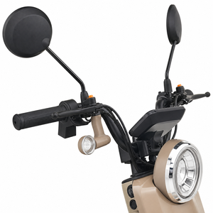 SumE Scooter Eléctrico Plegable de Tres Ruedas de 800W a Prueba de Agua para Adultos con Caja de Carga, Batería de Litio, Capacidad de Carga de 180 kg - Product Image 3
