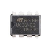 Controlador PWM UC3842BN IC DIP-8, Controlador de Fuente de Alimentación Conmutada en Modo de Corriente, hasta 500kHz, 10V-30V