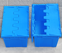 Conteneur en plastique de stockage d'entrepôt empilable de grande taille en PP HDPE de qualité industrielle en stock