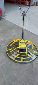 เครื่องขัดคอนกรีตแบบเดินตาม ขนาด 1200 มม. ใช้เครื่องยนต์เบนซิน พร้อมเกียร์และมอเตอร์ สำหรับขัดพื้นงานก่อสร้าง - Product Image 2