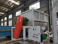 Mélangeur industriel à ruban horizontal en acier inoxydable 600L mélangeur électrique automatique pour le mélange de poudre de grains de détergent