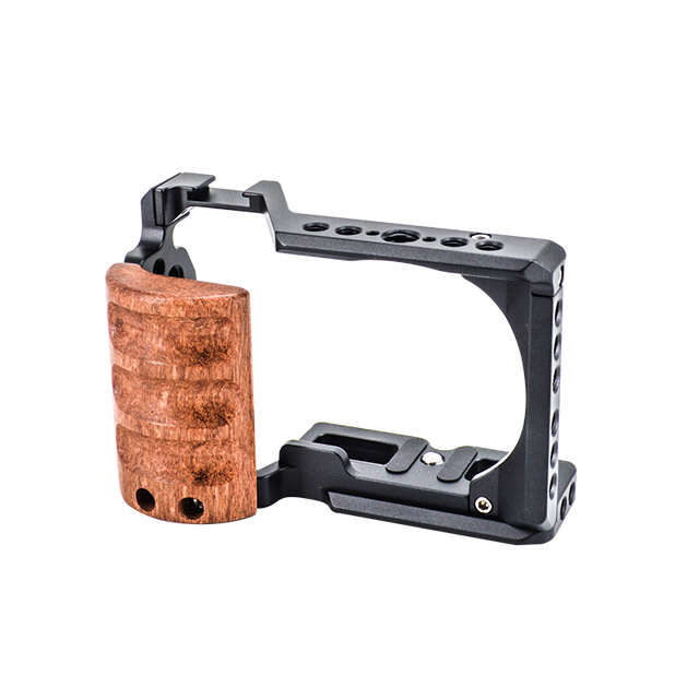 Hot Sale Professional Portable Lightweight 162g for ZV-E10 Camera Cage Kit Black Aluminum Alloy Flexible Accessory Indoor