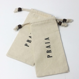 Túi Cotton Dây Rút Hữu Cơ Thân Thiện Với Môi Trường Có Logo Quà Tặng Bằng Cotton Túi Đựng Bụi Có Logo 100% Cotton - Product Image 5