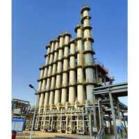 Dispositif de recyclage et de réutilisation des liquides de déchets de solvants organiques, tour de distillation, équipement d'évaporation par distillation extractive