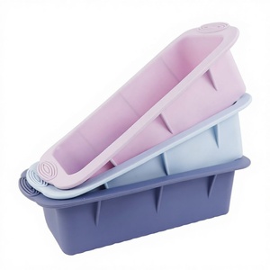 Moule à gâteau facile à démouler, moule à pain rectangulaire, plaque de cuisson résistante au four, 1 pièce - Product Image 1