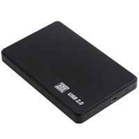 Caja de unidad de estado sólido serie USB 2,5 SATA de 2,0 pulgadas sin herramientas más vendidas del fabricante