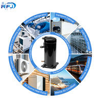 Compresor de Refrigeración Scroll Copeland ZR84KCE-TF7-522 R134a 460V 60Hz Trifásico 7HP 55400Btu AC