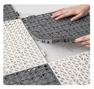 Alfombrilla de baño de secado rápido de PVC antideslizante alfombrilla de ducha de PVC entrelazada alfombrilla de empalme de bañera - Product Image 5