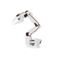 Waveshare SO-ARM100 Lengan Robot 6-Axis Open-Source dengan Dukungan Native untuk Hugging Face LeRobot Servo Bus Torsi Tinggi 3DP Parts Kit DIY