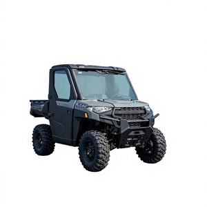 รถ Polaris Ranger XP 1000 UTV 4x4 เกียร์อัตโนมัติ เครื่องยนต์เบนซิน 4 จังหวะ ระยะห่างจากพื้นสูง กระบะบรรทุก ได้รับการรับรองมาตรฐาน EPA ราคาประหยัด - Product Image 1