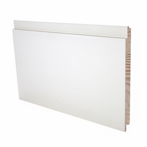 Thiết kế Hiện Đại Trắng primed ngón tay nối và cạnh dán radiata thông shiplap cho ứng dụng trong nhà - Product Image 4