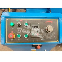 Scie à ruban semi-automatique HanCreate CE Standard GB4260 pour la découpe des métaux, alimentation hydraulique pour acier/fer/aluminium