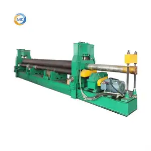 Mingcheng Reasonable Price 3 Roller Steel Sheet Plate Roll Bending Machine, W11S Rolling Bending Machine Top Quality