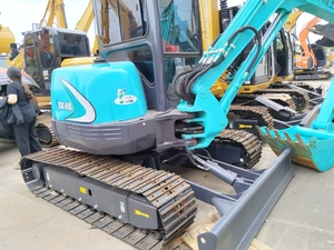 รถขุดขนาดเล็ก Kobelco SK40 มือสอง พร้อมวาล์วไฮดรอลิก Kawasaki รุ่นปี 2020 น้ำหนัก 4 ตัน สำหรับงานก่อสร้างและงานฟาร์ม - Product Image 4