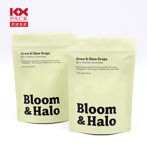 Custom Mylar Bags for Snack Packaging Moisture-Proof <strong>Stand</strong> up <strong>Pouch</strong> with Zipper Doypack Packaged Printing - Product Image 1