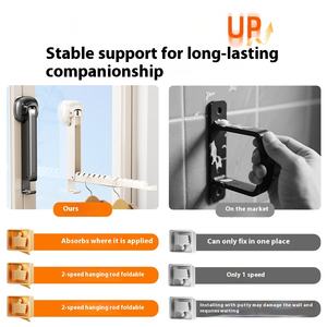 Piccolo <span class=keywords><strong>appendiabiti</strong></span> pieghevole telescopico per interni - Product Image 3