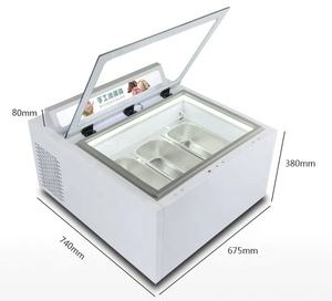 Réfrigérateur refroidisseur à coupe épaisse pour crème glacée et <span class=keywords><strong>yaourt</strong></span> de bureau à porte ouverte en libre-service pour l'application de gâteaux - Product Image 4