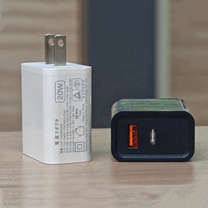 Chargeur <span class=keywords><strong>20W</strong></span> certifié PSE standard japonais, adaptateur secteur double port <span class=keywords><strong>USB</strong></span> Type <span class=keywords><strong>C</strong></span> PD, chargeur mural rapide pour <span class=keywords><strong>Apple</strong></span> iPhone 14 15 Pro - Product Image 3