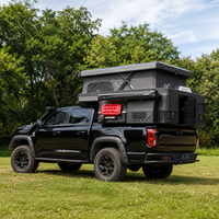 Camioneta Pickup Todoterreno 4x4 Personalizada QC, Mini Camper Plegable Impermeable para Cuatro Personas, RV para Viajes de Camping al Aire Libre en Australia