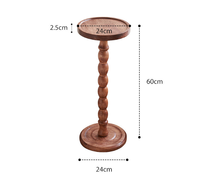 Table basse de luxe miniature, table d'appoint, table de chevet, support de rangement portable, porte-bougie décoratif fait main