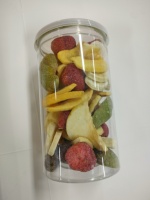 Fruits Mélangés Lyophilisés en Vrac: Fraise, Banane, Kiwi, Figue, Jujube, Pomme