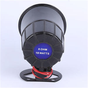 Abs klakson hitam kustom Speaker dalam dan luar ruangan keamanan terpasang di dinding sirene Elektronik Pribadi - Product Image 5