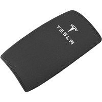 Accessoires de décoration intérieure de voiture en gros Accoudoir en cuir PU Console centrale Protecteur Pad Box Cover pour Tesla Model 3 / Y