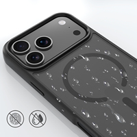 Coque de téléphone magnétique de luxe pour iPhone 18 Pro Max, étui de protection antichoc avec motif antidérapant pour iPhone 17