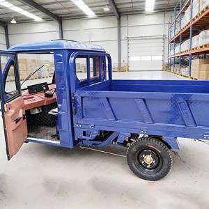 Tricycle électrique <span class=keywords><strong>chinois</strong></span> robuste pour livraison, tricycle motorisé cargo, moto à trois combustibles avec side-car - Product Image 1