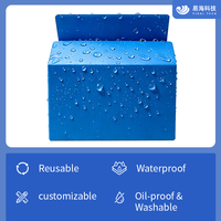 Conteneur en plastique ondulé sur mesure pour la logistique et l'emballage de la chaîne d'approvisionnement, boîte squelette en PP